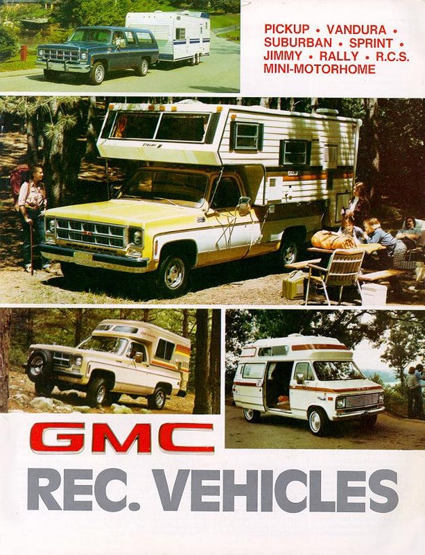 1977 GMC Recreational Vehicles Brochure Page 7